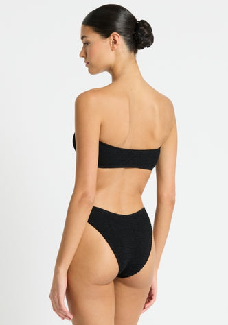 Blake Bandeau Bikini Black