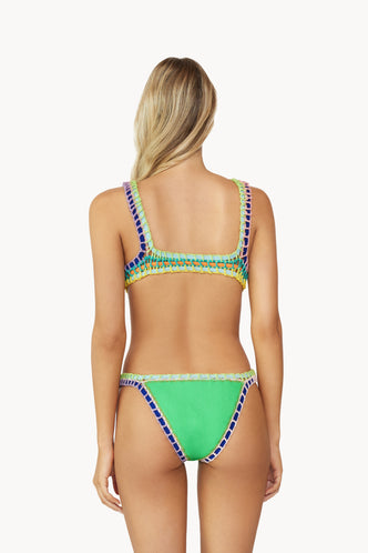 Ferrarini Triangle Bikini Green