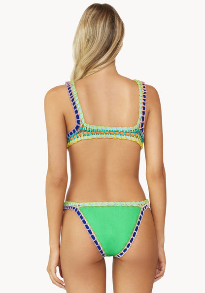 Ferrarini Triangle Bikini Green