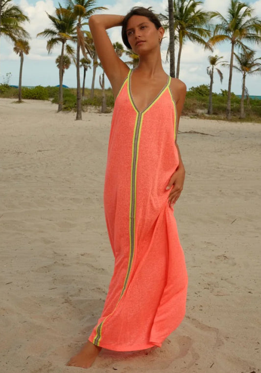 Inca Maxi Sun Dress Watermelon