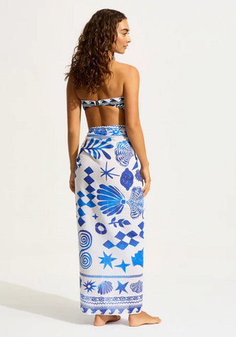 Corfu Azure Sarong