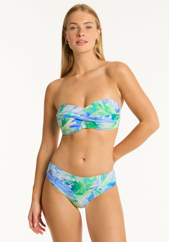 Key Largo Bandeau bikini Sea Level Blue