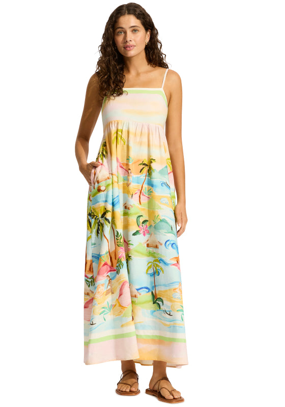 South Pacific Maxi Dress