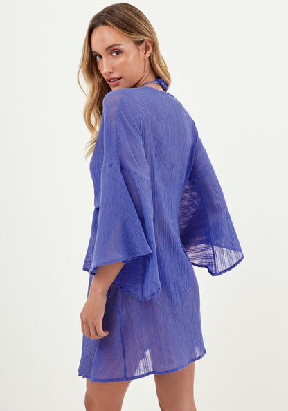 Perola Knot Cover Up Ethereal Blue