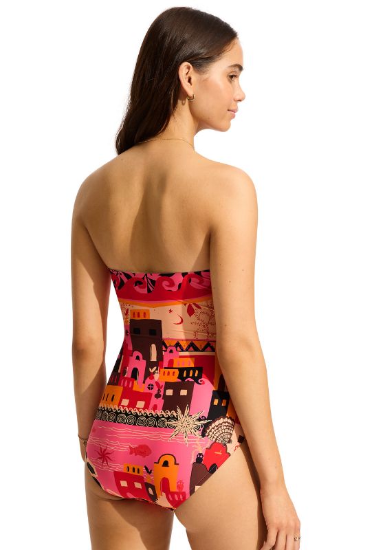 Atlantis Bandeau One Piece Paradise Pink