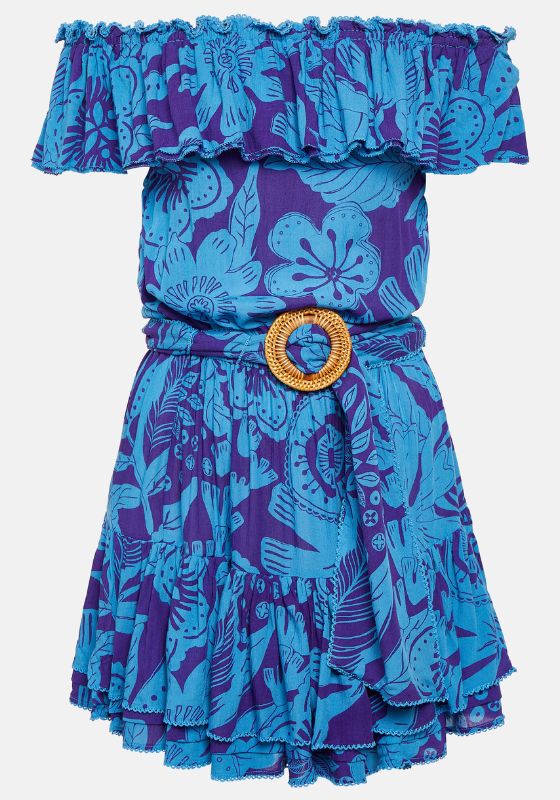 Bella Beach Dress Gauguin Blue