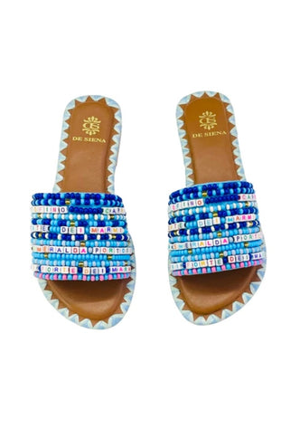  De Siena| Italia Beaded Sandals