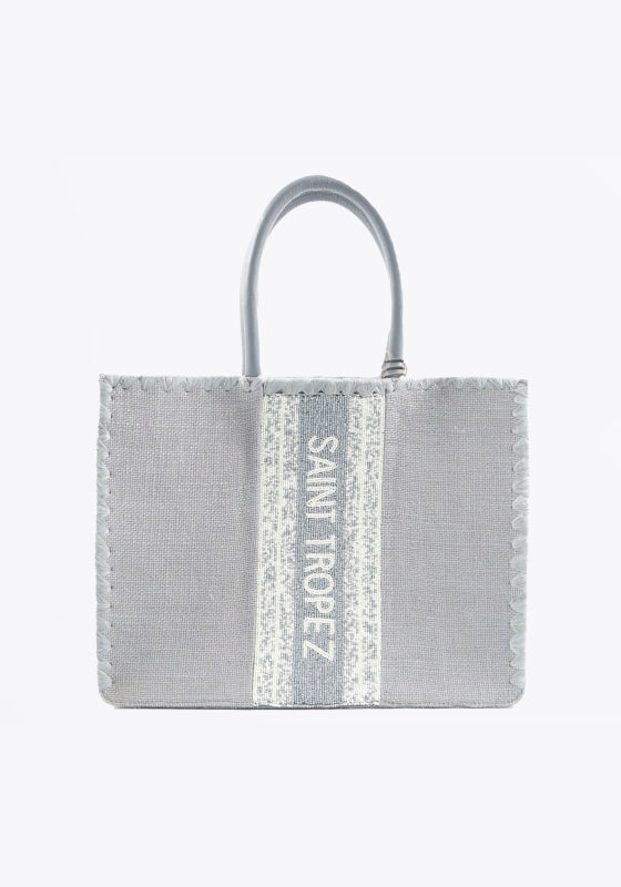 St Tropez Tote Bag Grey