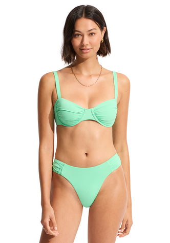 Ruched Underwire Bikini Mint, seafolly