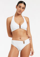 Jetset DD Halter Bikini White