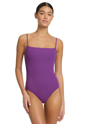 Jets Jetset Tank Swimsuit Amethyst