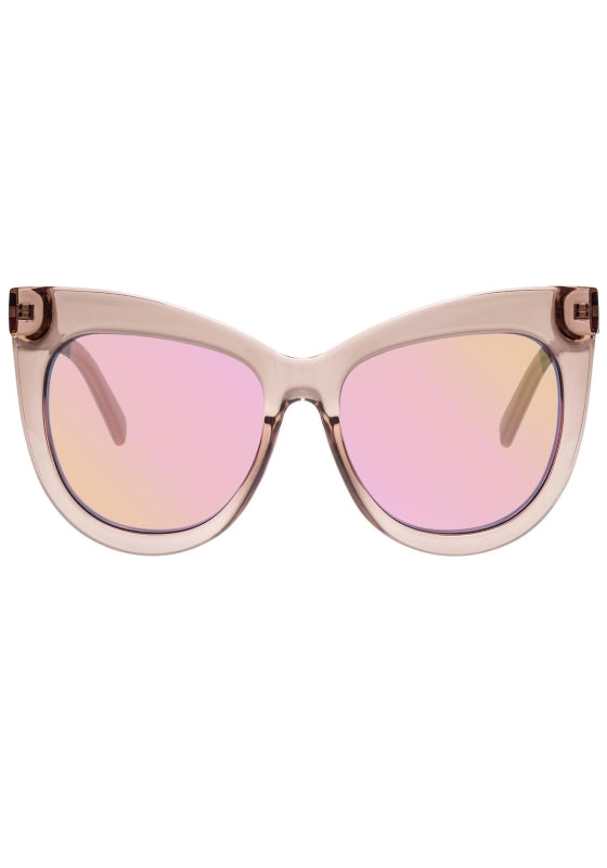 Le Specs Hidden Treasure Sunglasses Rose Water