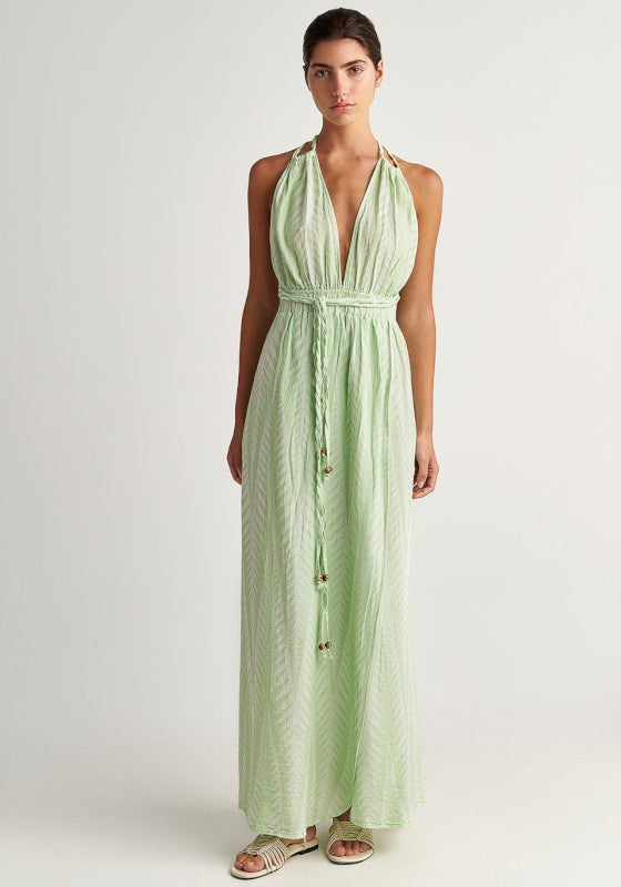 Mint Grecian Dress