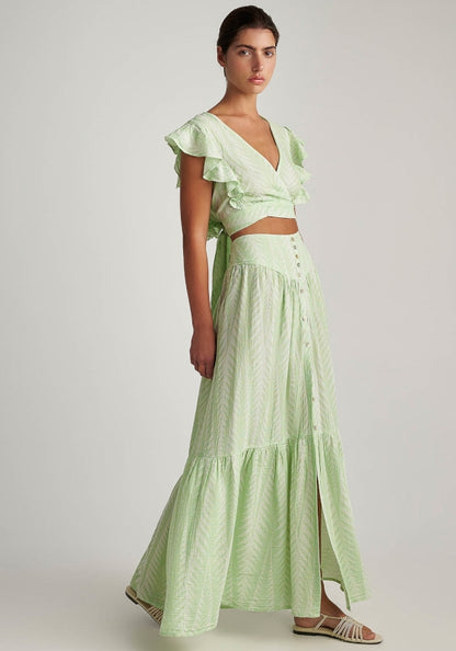 Mint Maxi Skirt 