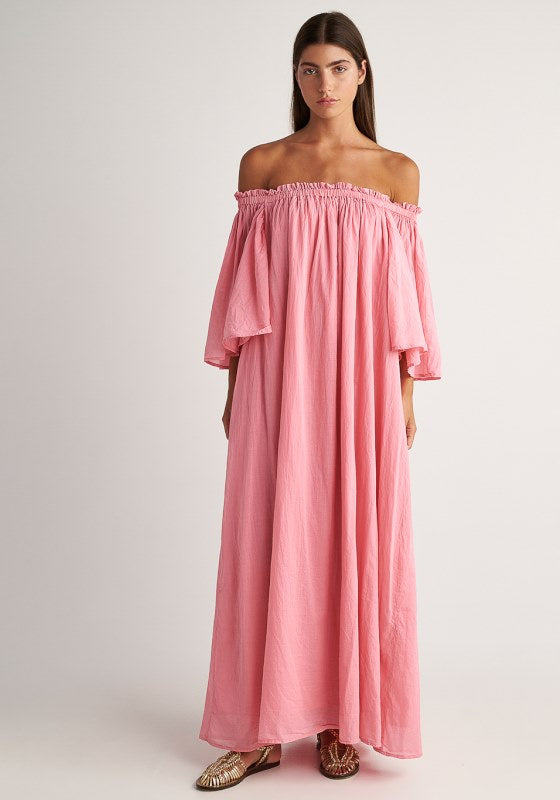 Pearl Caviar Daphne Maxi Dress Pink