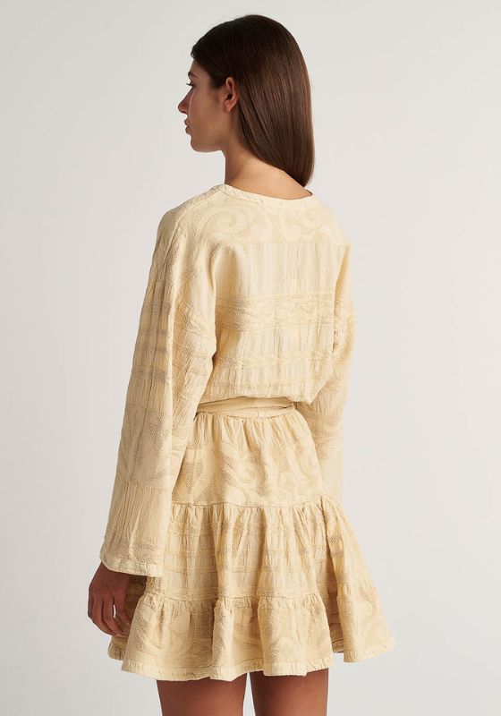 Mani Belted Dress Butter