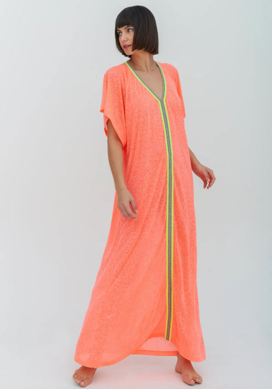 Inca Abaya Kaftan Watermelon