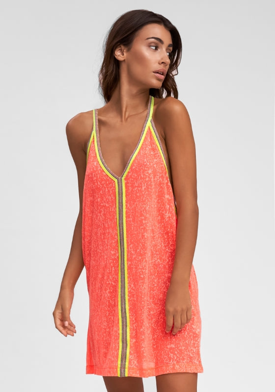 Pitusa Inca Mini Dress Watermelon