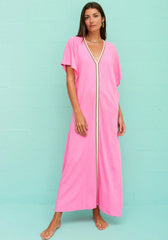 Pima Abaya Kaftan Bubblegum