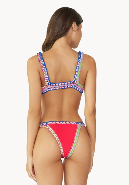 Ferrarini Triangle Bikini Red