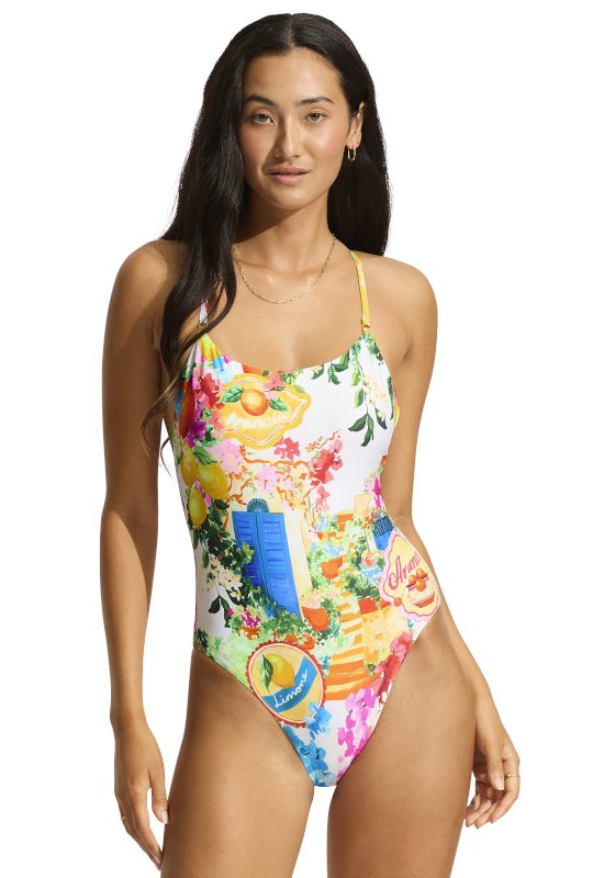 Ciao Bella Scoop Neck Swimsuit