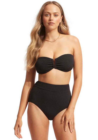 Seafolly, dd bandeau highwaist bikini 