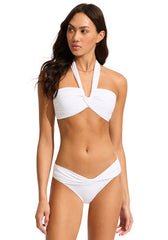 Goddess Bandeau Bikini White