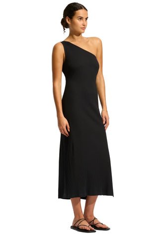 Jersey One Shoulder Dress