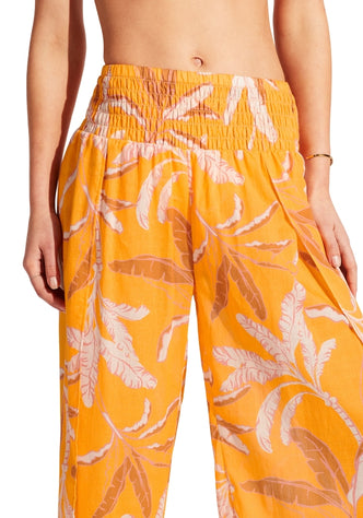 Palm Paradise Beach Trousers Rockmelon