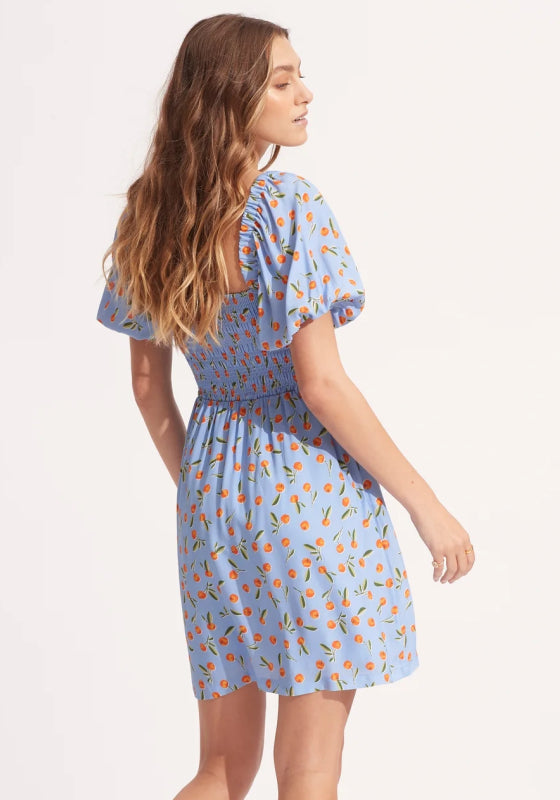 Summer Crush Mini Dress Blue