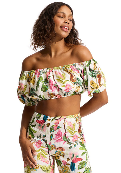 Tropica Off Shoulder Top, Seafolly