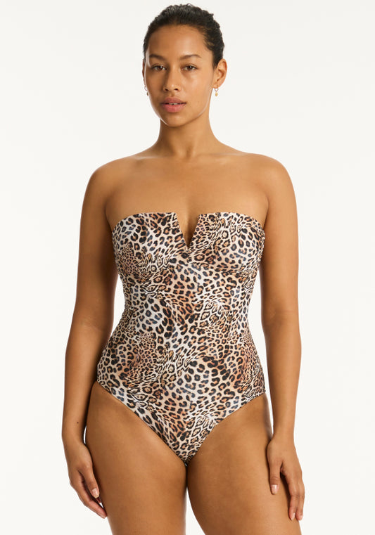 Sea Level, Congo vee bandeau swimsuit