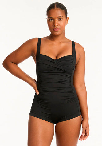 Essentials Boyleg Swimsuit