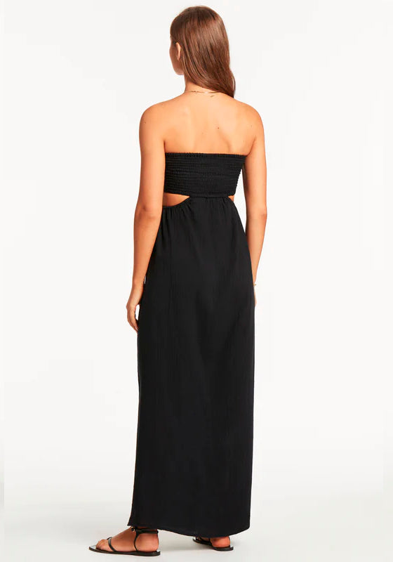 Sunset Bandeau Dress Black