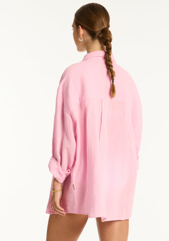 Sunset Beach Shirt Pink