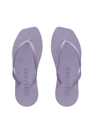 Tapered Flip Flops Lavender