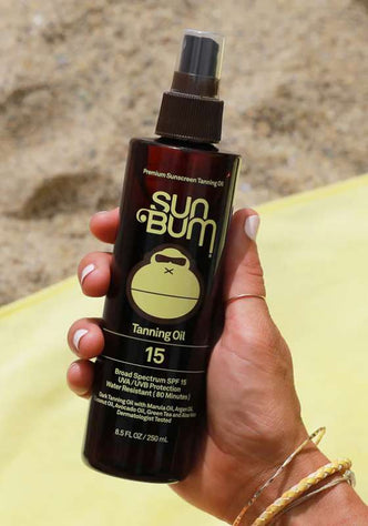 SPF 15 Sunscreen Browning Oil