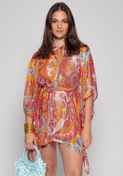 Sundress Livy Kaftan Havana Framboise