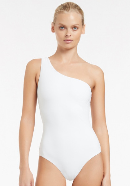 Jetset Bandeau Swimsuit - White